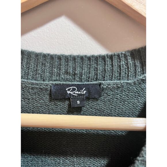 Rails Perci Olive Gold Stars Sweater - Picture 7 of 7